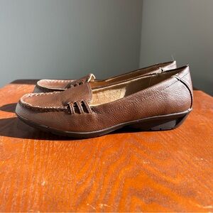 Studio Works Brown Leather Loafers size 7.5